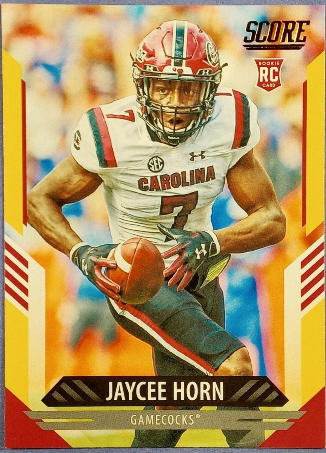 Jaycee Horn [Gold] #344