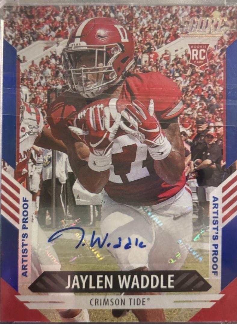 Jaylen Waddle [Blue Explosion] #326