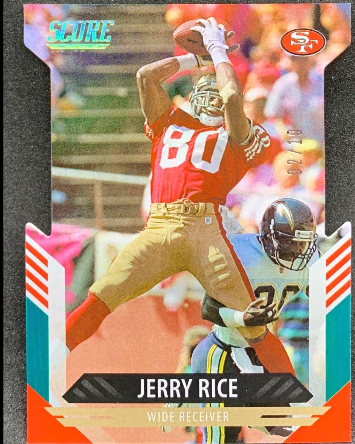 Jerry Rice [Die Cut] #276
