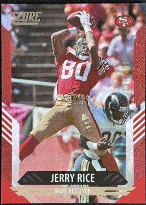 Jerry Rice [Dots Red] #276