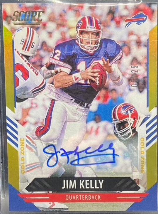 Jim Kelly [Signature Gold Zone] #22