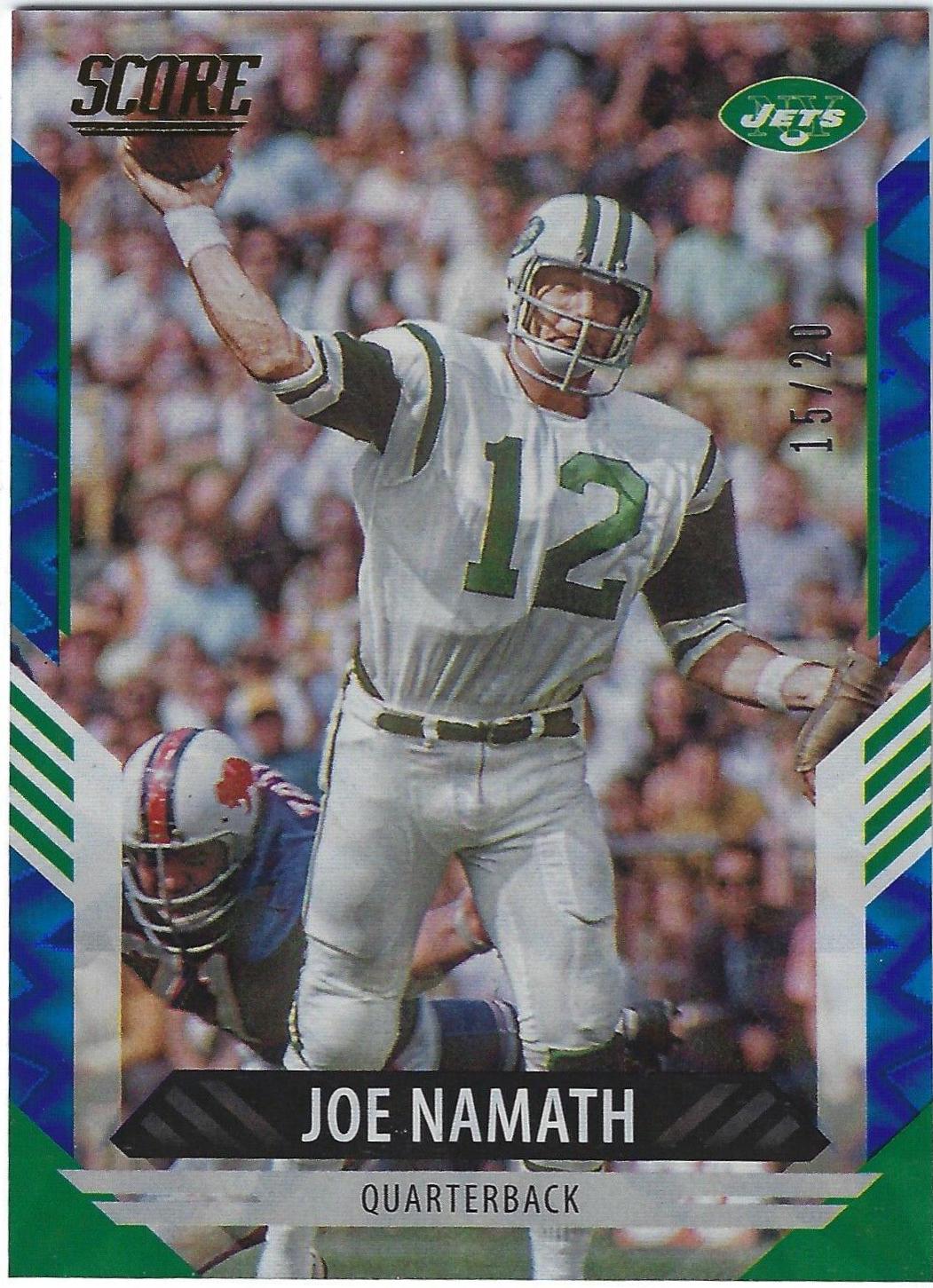 Joe Namath [Blue Explosion] #44