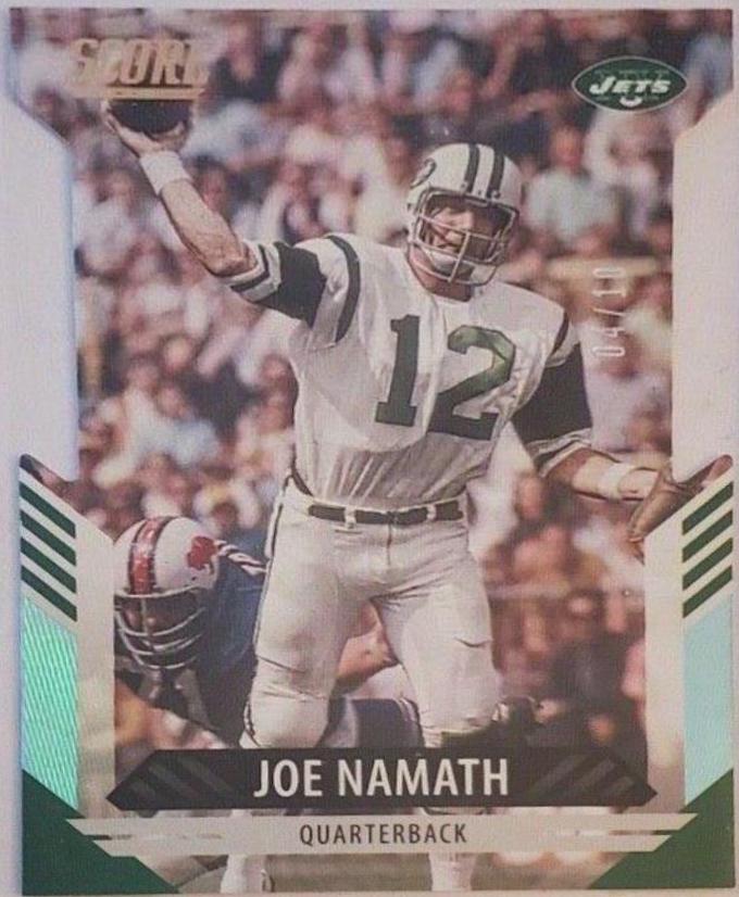 Joe Namath [Die Cut] #44