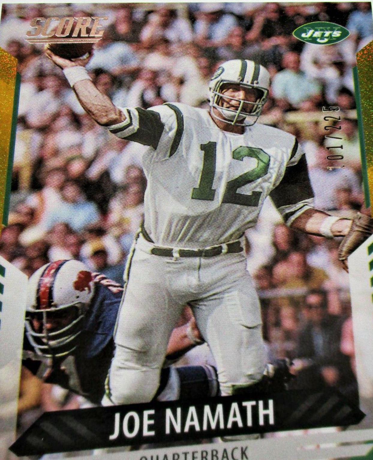 Joe Namath [Dots Gold] #44