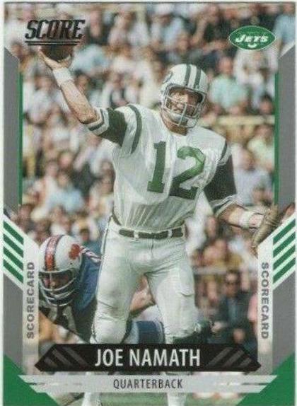 Joe Namath [Scorecard] #44
