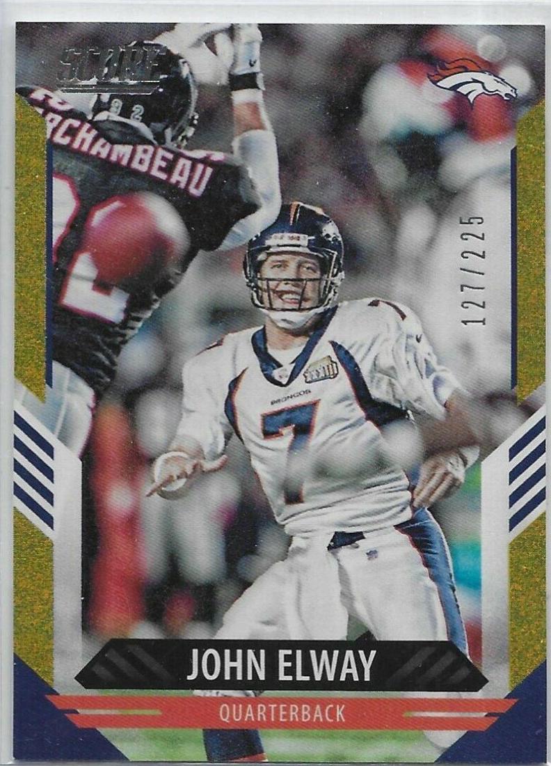 John Elway [Dots Gold] #223