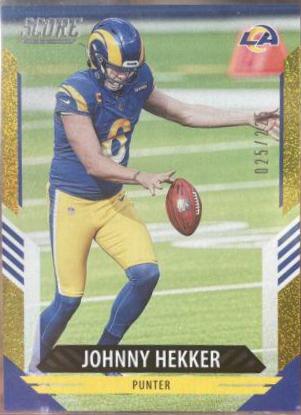 Johnny Hekker [Dots Gold] #258