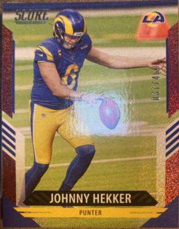 Johnny Hekker [Dots Red] #258