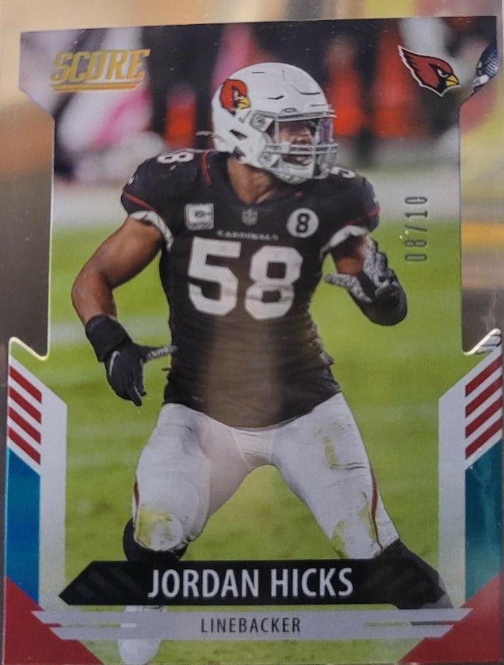 Jordan Hicks [Die Cut] #250