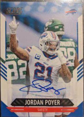 Jordan Poyer [Signature] #23