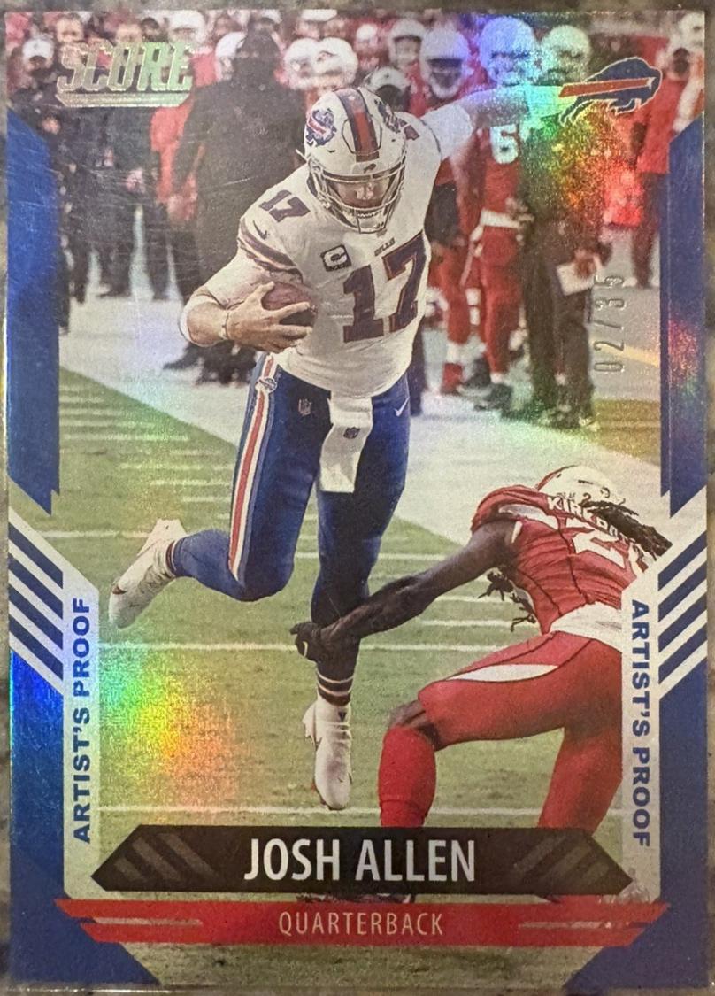 Josh Allen [Blue Explosion] #20