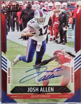 Josh Allen [Signature Red Zone] #20
