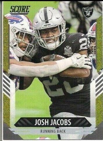 Josh Jacobs [Dots Gold] #226