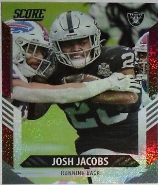 Josh Jacobs [Dots Red] #226