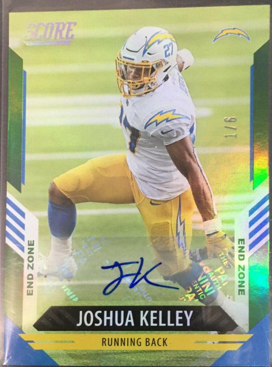 Joshua Kelley [Signature End Zone] #234