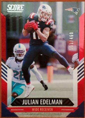 Julian Edelman [Dots Red] #40