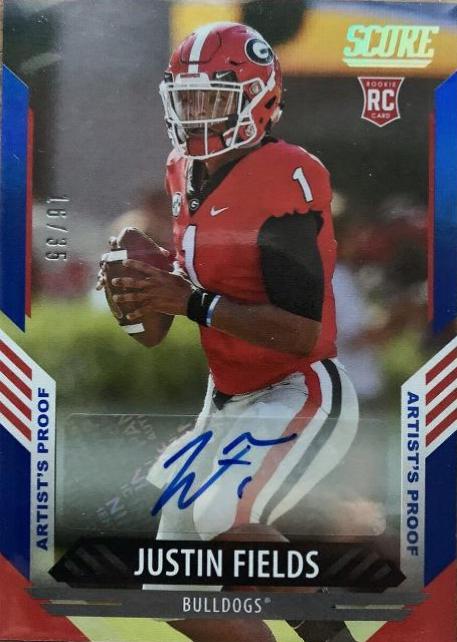 Justin Fields [Artist's Proof] #360
