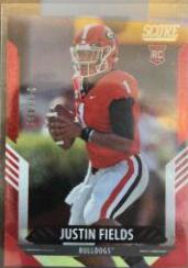 Justin Fields [Dots Red] #360