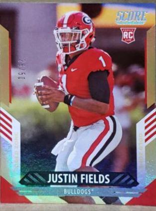Justin Fields [Gold Zone] #360