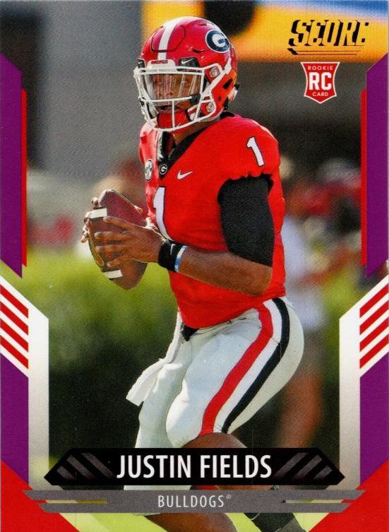 Justin Fields [Purple] #360