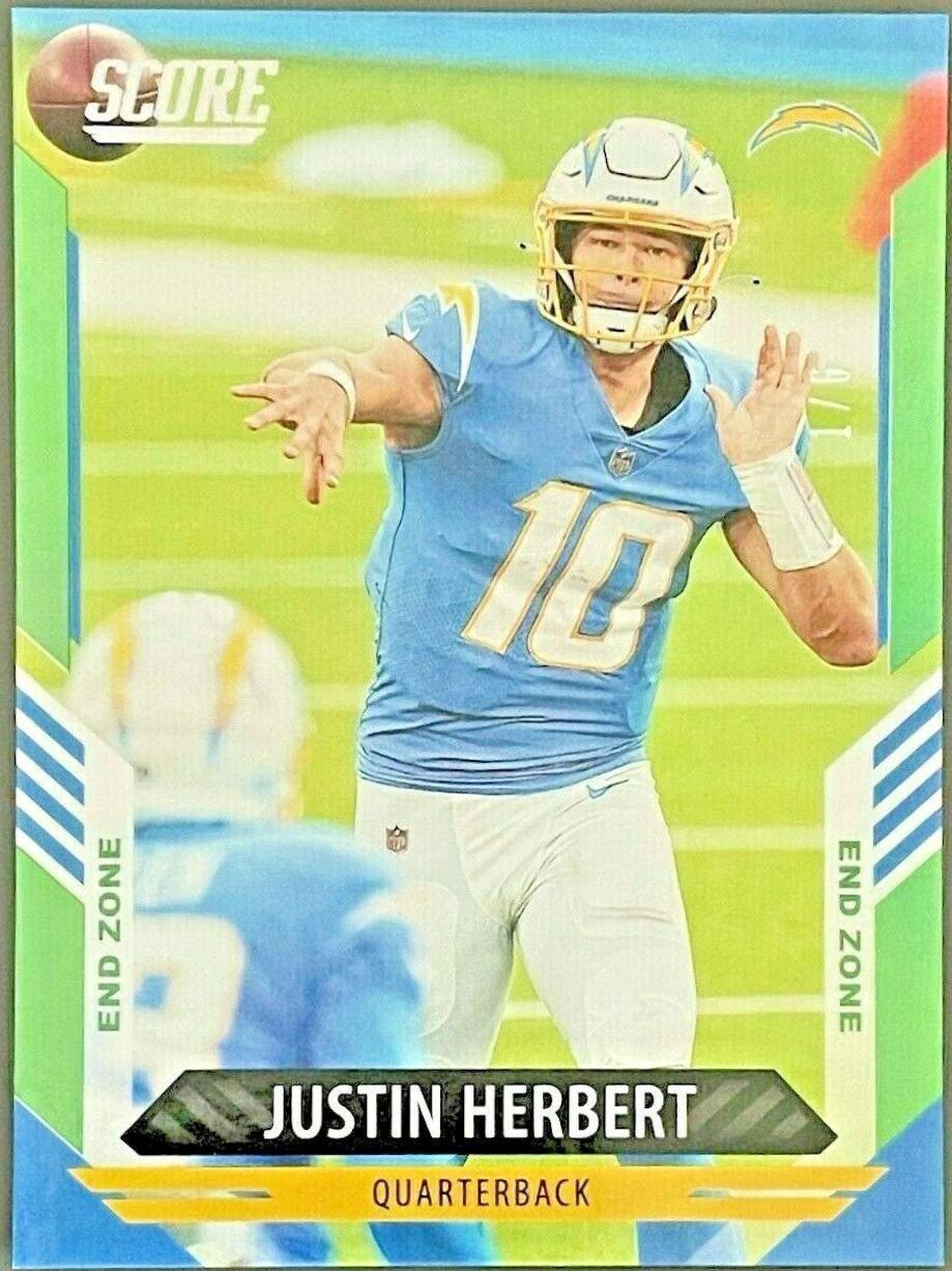 Justin Herbert [End Zone] #233