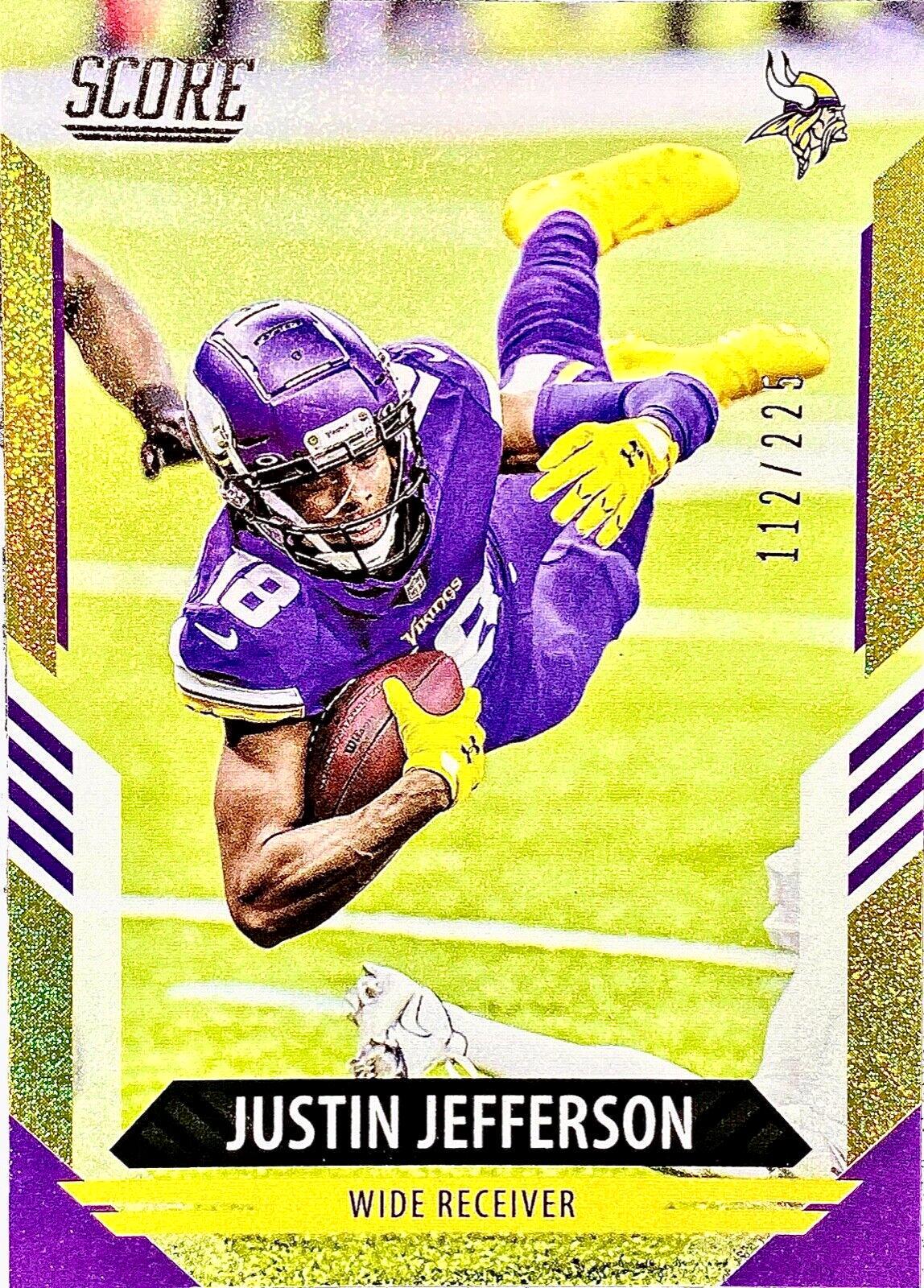 Justin Jefferson [Dots Gold] #150