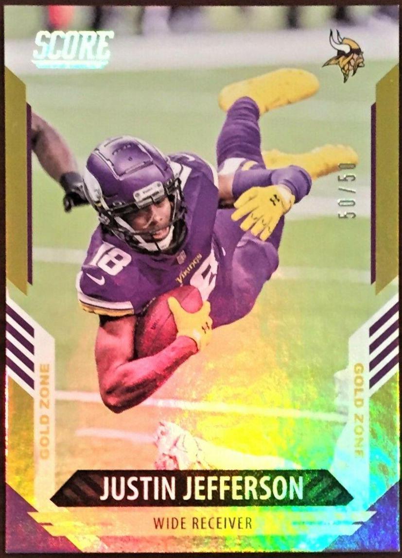 Justin Jefferson [Gold Zone] #150