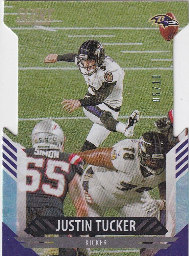 Justin Tucker [Die Cut] #95