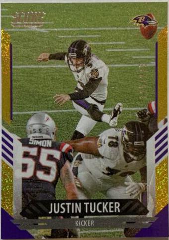 Justin Tucker [Dots Gold] #95