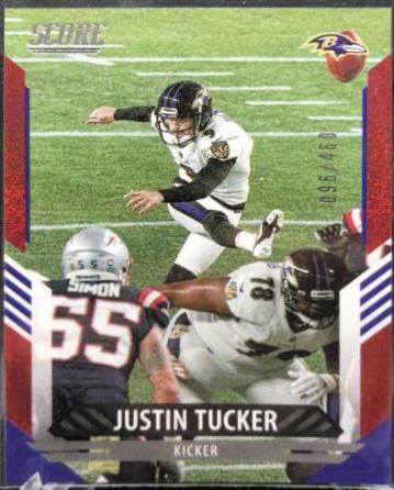 Justin Tucker [Dots Red] #95