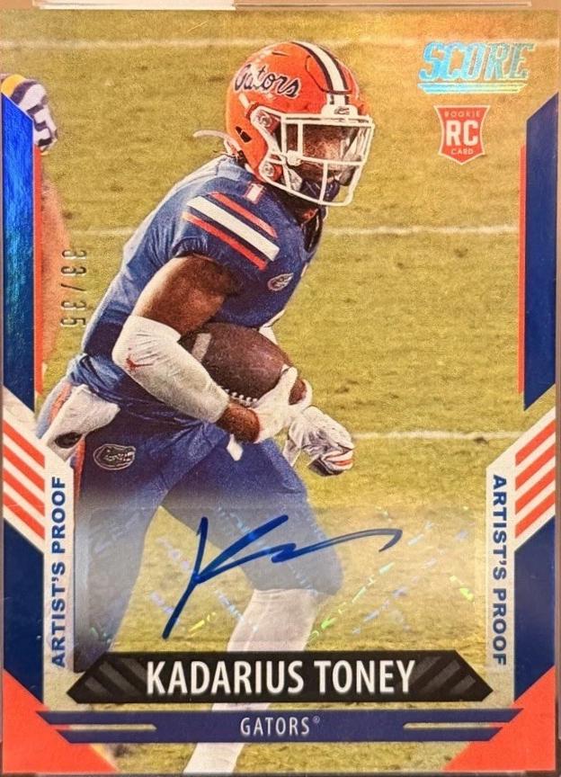Kadarius Toney [Artist's Proof] #372