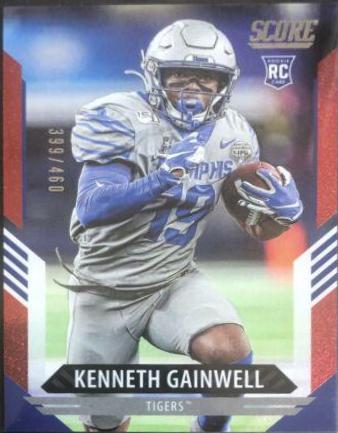 Kenneth Gainwell [Dots Red] #314