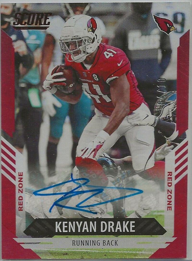 Kenyan Drake [Signature Red Zone] #246