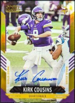 Kirk Cousins [Signature Gold Zone] #146