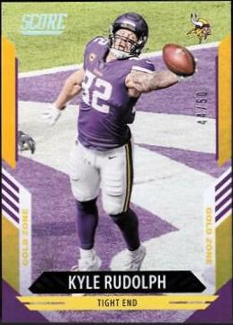 Kyle Rudolph [Gold Zone] #154