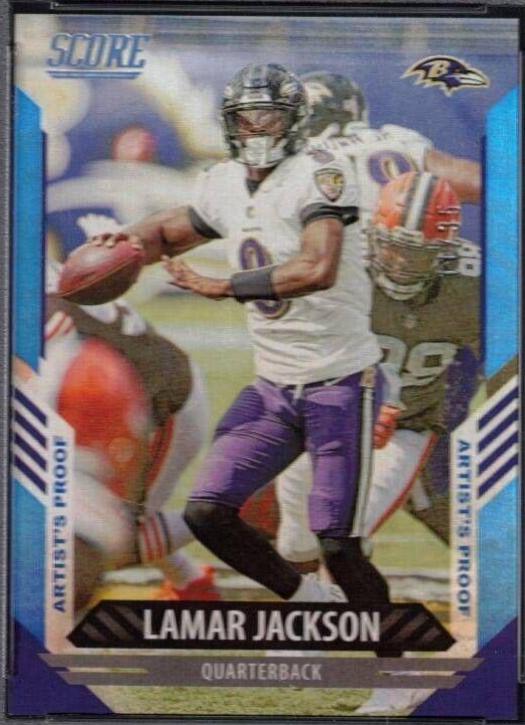 Lamar Jackson [Artist's Proof] #87