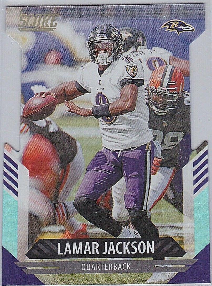 Lamar Jackson [Die Cut] #87