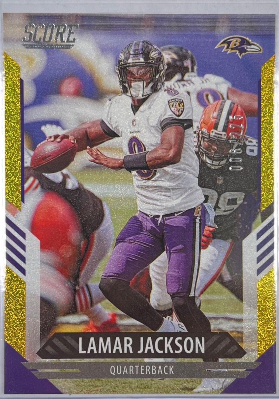 Lamar Jackson [Dots Gold] #87