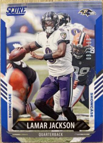 Lamar Jackson [Showcase] #87