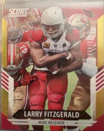Larry Fitzgerald [Dots Gold] #243