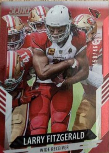 Larry Fitzgerald [Dots Red] #243