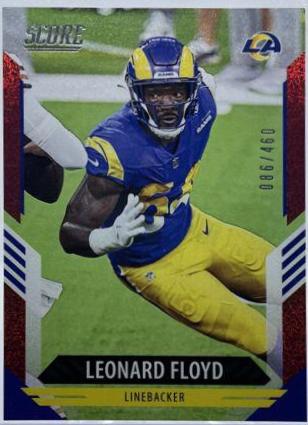 Leonard Floyd [Dots Red] #257