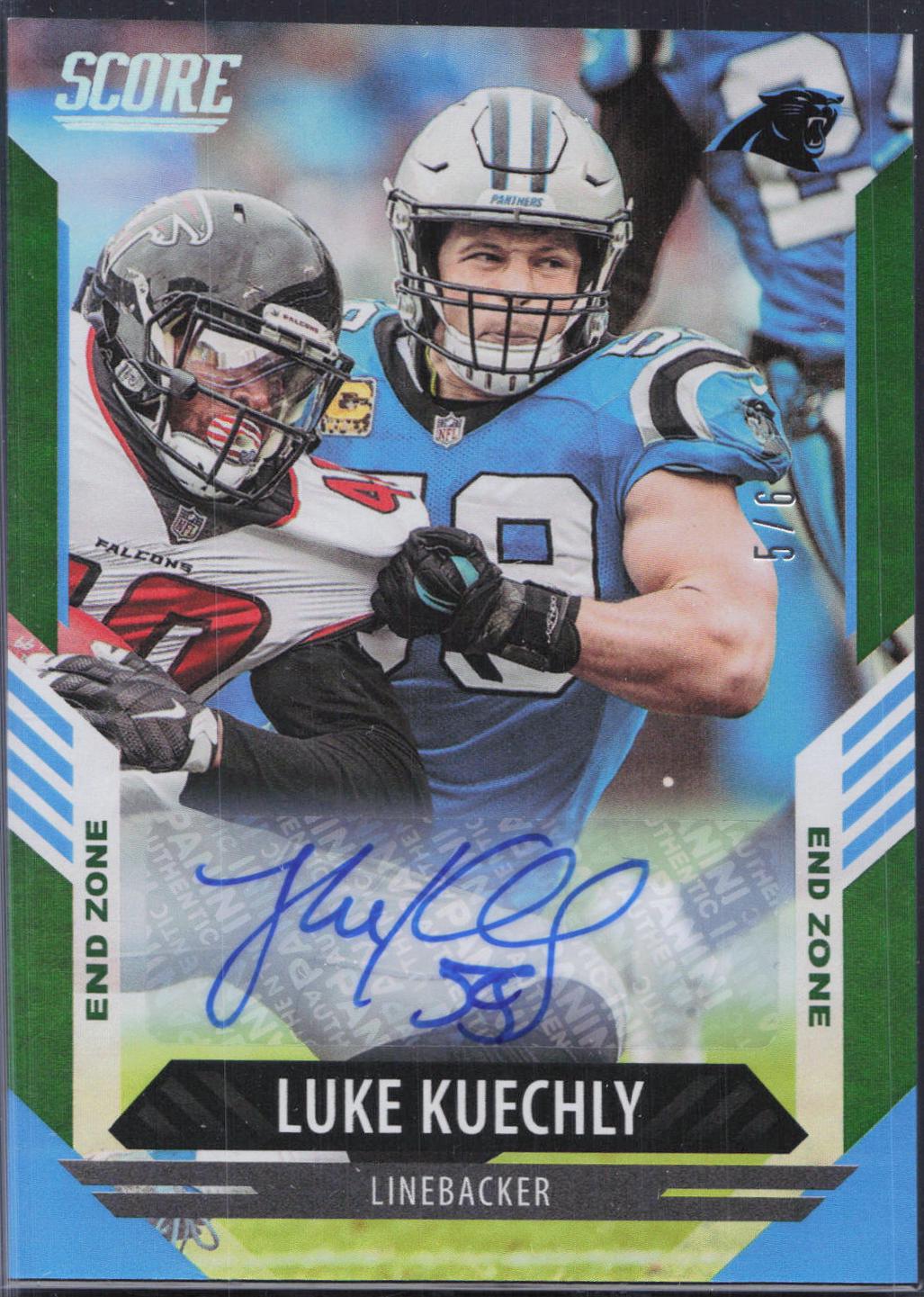 Luke Kuechly [Signature End Zone] #198