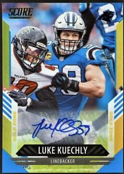 Luke Kuechly [Signature Gold Zone] #198