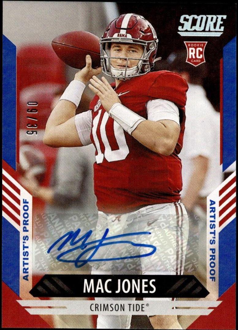 Mac Jones [Signature Artist's Proof] #306