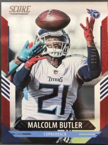 Malcolm Butler [Dots Red] #187
