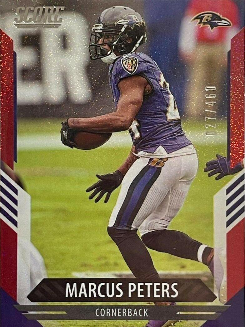 Marcus Peters [Dots Red] #91