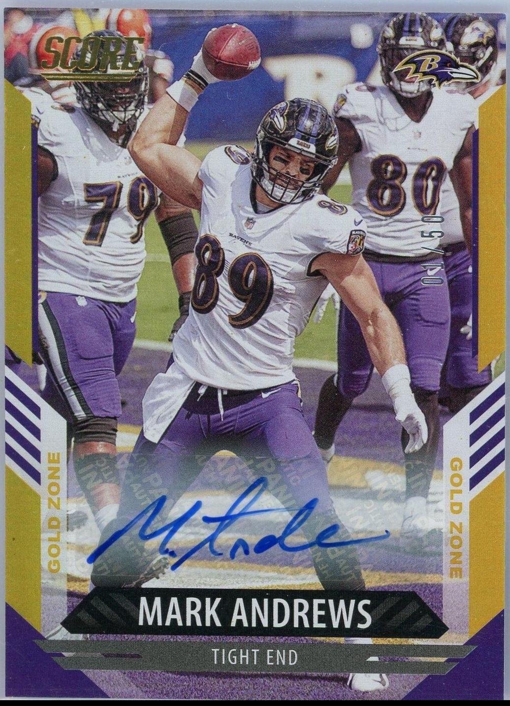Mark Andrews [Signature Gold Zone] #88
