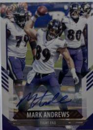Mark Andrews [Signature] #88