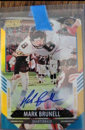 Mark Brunell [Signature Gold Zone] #173